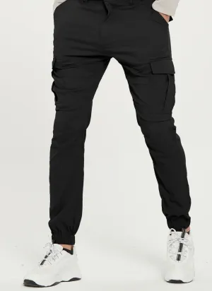 6 Pocket Cargo Trouser Black