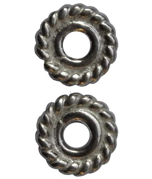 92.5 Sterling Silver 5mm Shiny Tyre Spacer