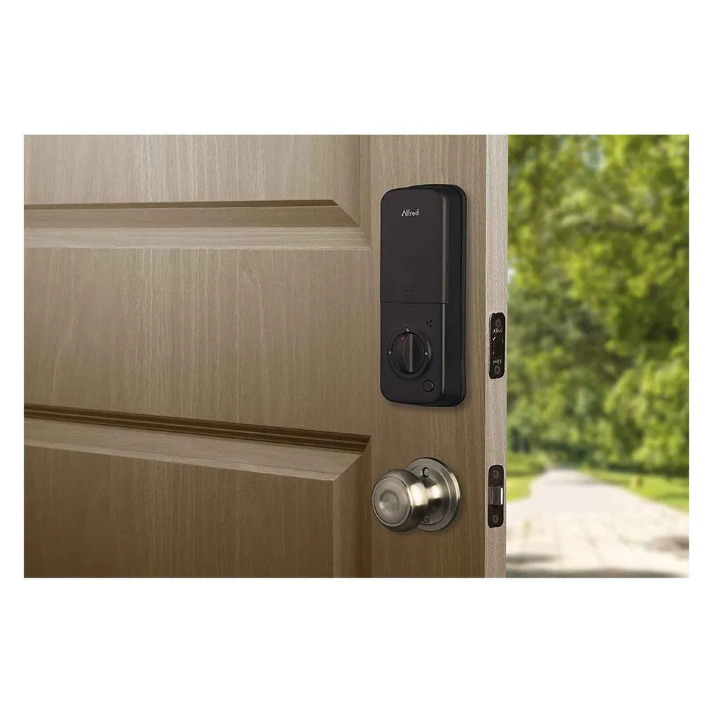 Alfred DB2-B Smart Lock Touchscreen Deadbolt, Bluetooth, with Key