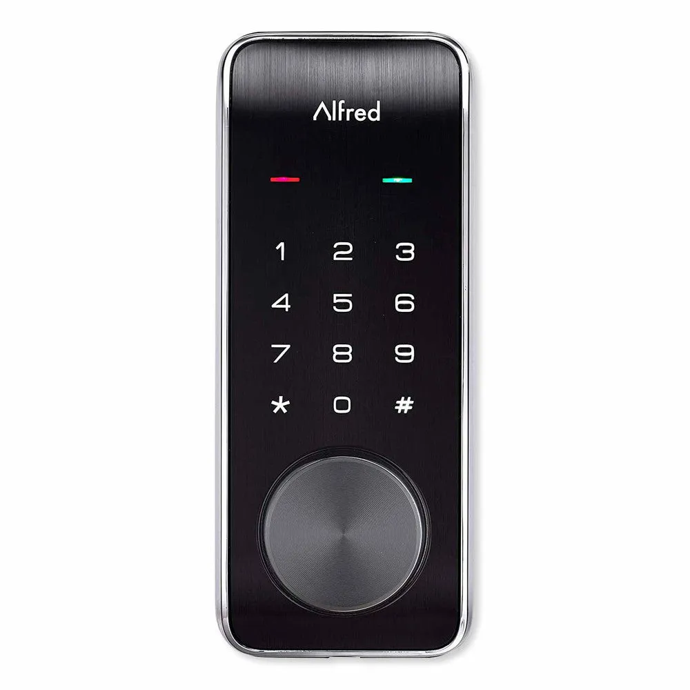 Alfred DB2-B Smart Lock Touchscreen Deadbolt, Bluetooth, with Key
