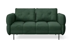 Anzio 2 Seater Sofa Green Velvet