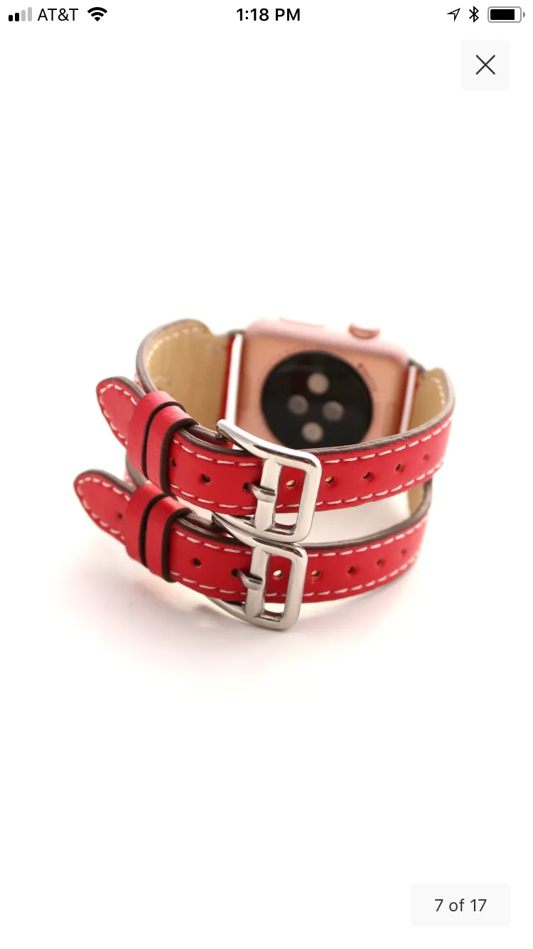 Apple Watch Leather Double Band | Apple Watch Leather strap