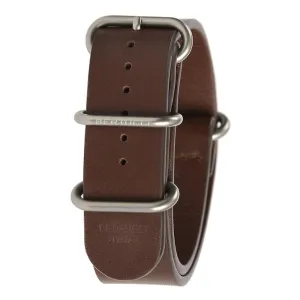 Bertucci Mens E-Type G-10 Brown Ox Blood Calf Leather 22mm Watch Band - B-204NL