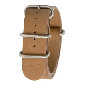 Bertucci Mens E-Type G-10 Tan Calf Leather 22mm British Watch Band - B-203NL