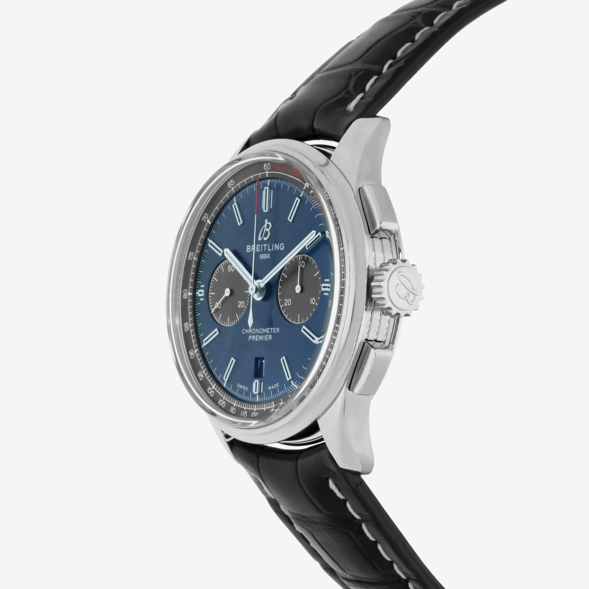 Breitling Premier Chronograph 42 Stainless Steel Automatic Men's Watch AB0118A61C1P2