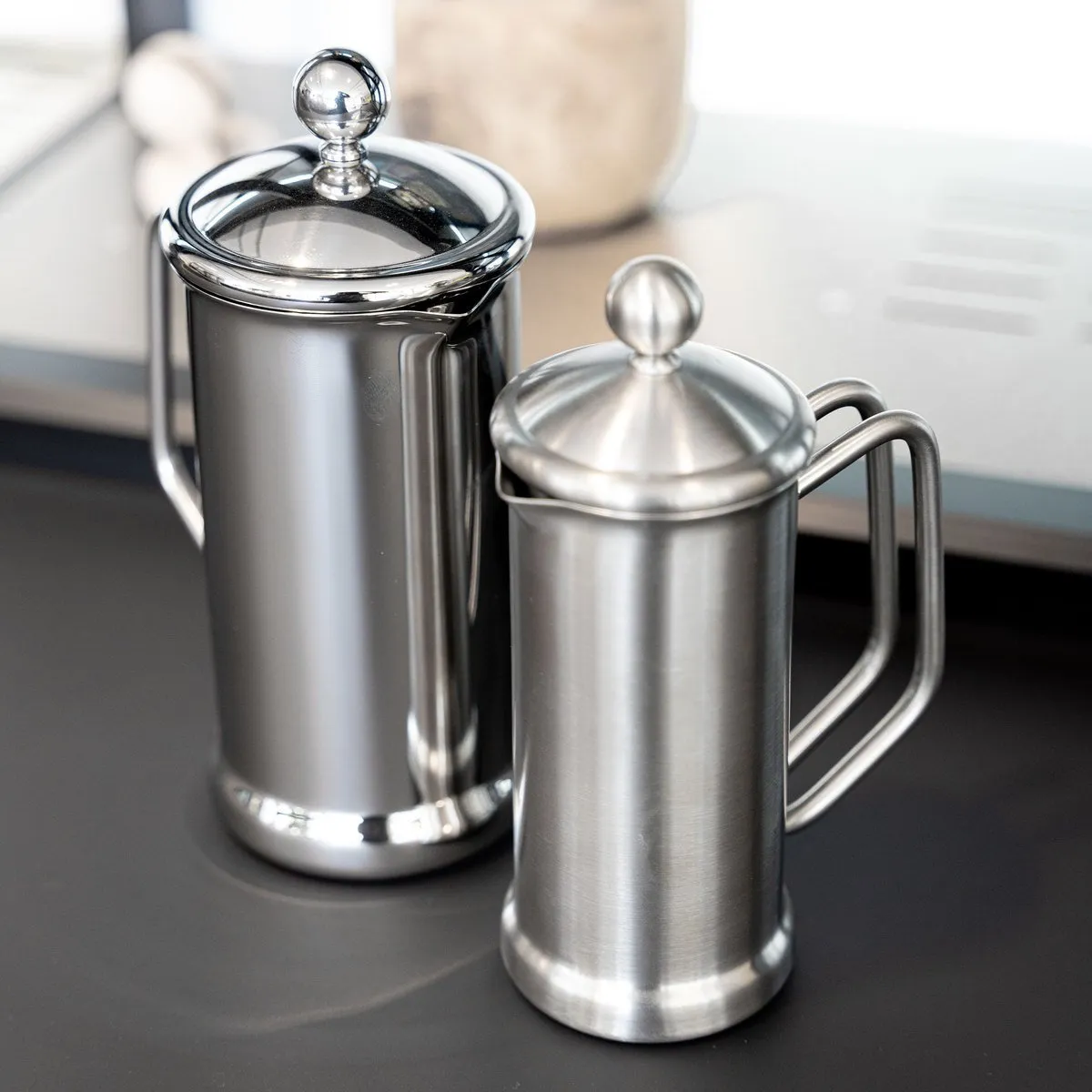 Café Stal Originals 3 Cup Cafetiere, Mirror Finish