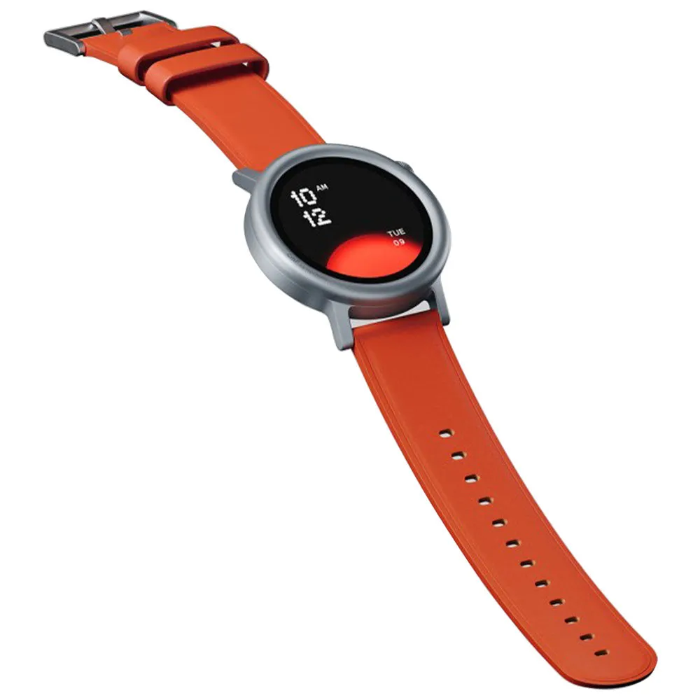 CMF Watch Pro 2 D398 Smart Watch (45mm - GPS) Ash Gray Metal Case With Orange Leather Strap