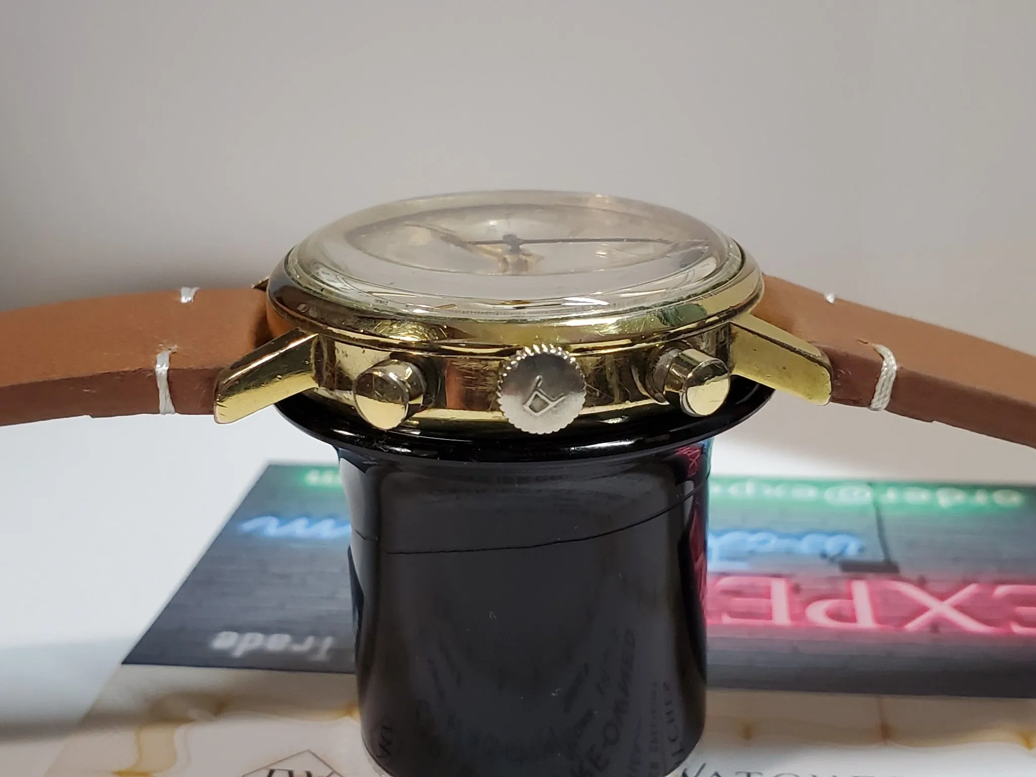 Collectible Vintage CHRONOGARAPH AVIA wristwatch mechanical watch LANDERON 248