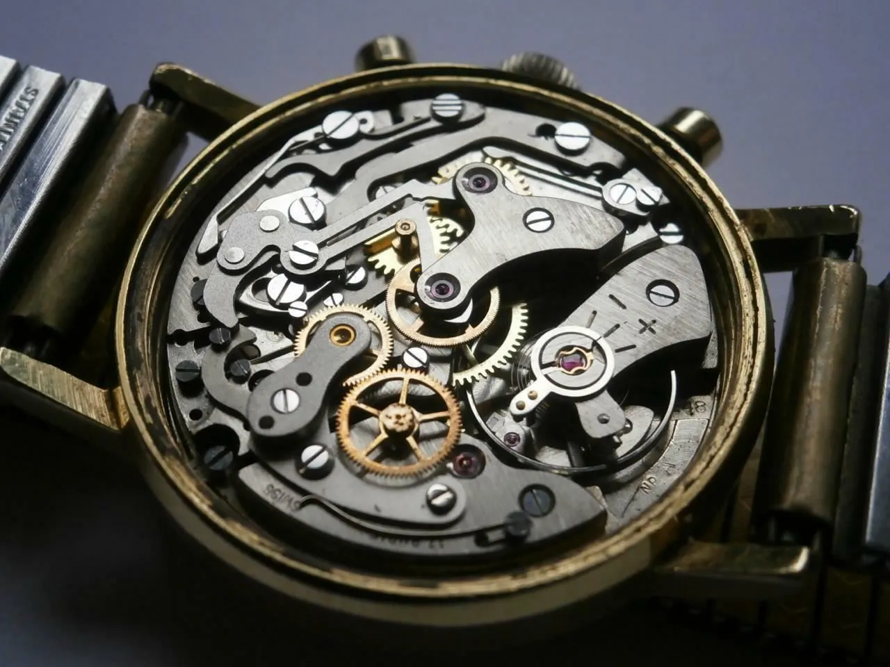 Collectible Vintage CHRONOGARAPH AVIA wristwatch mechanical watch LANDERON 248