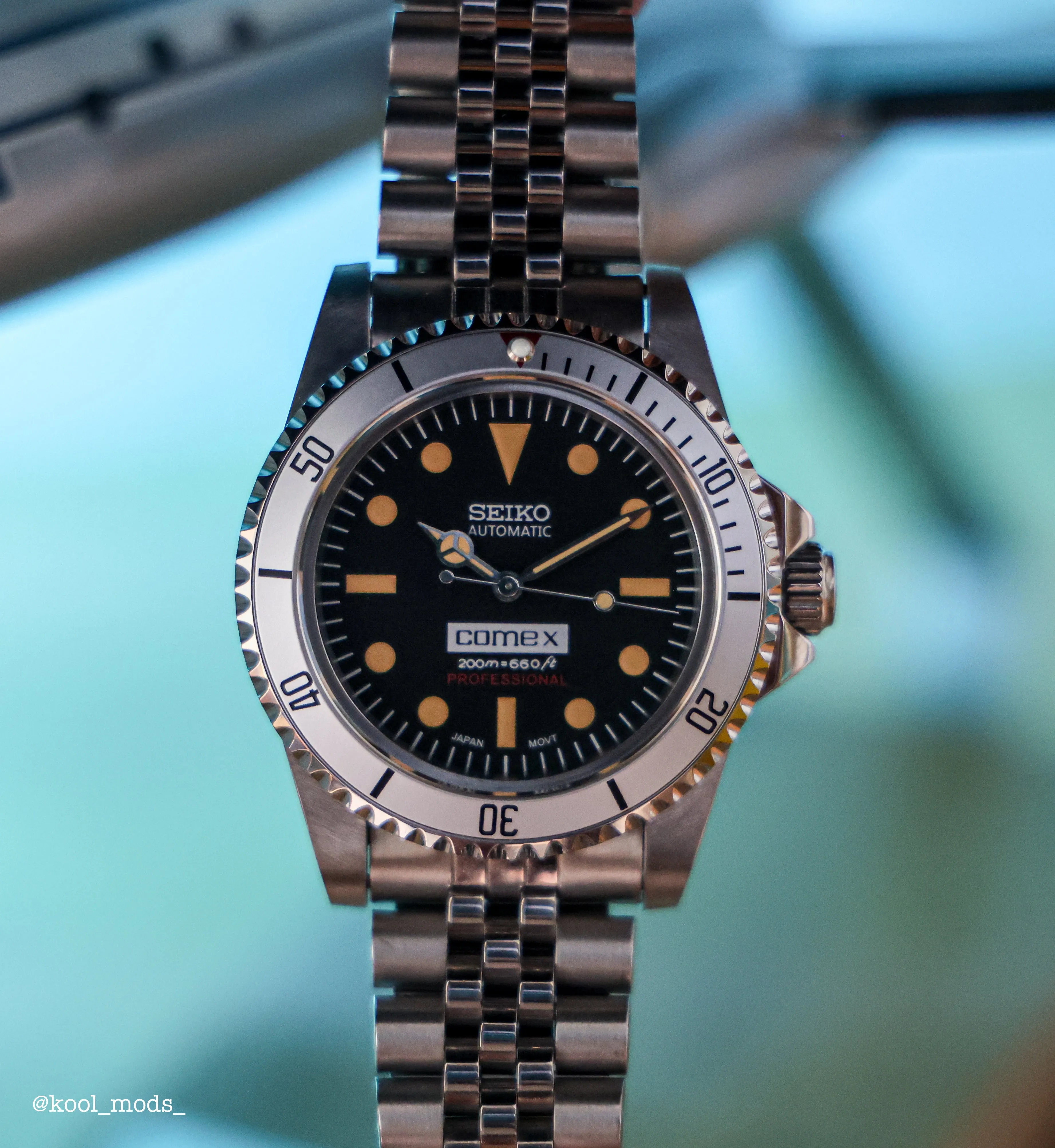 'Comex' Submariner -39MM Custom Mod Watch