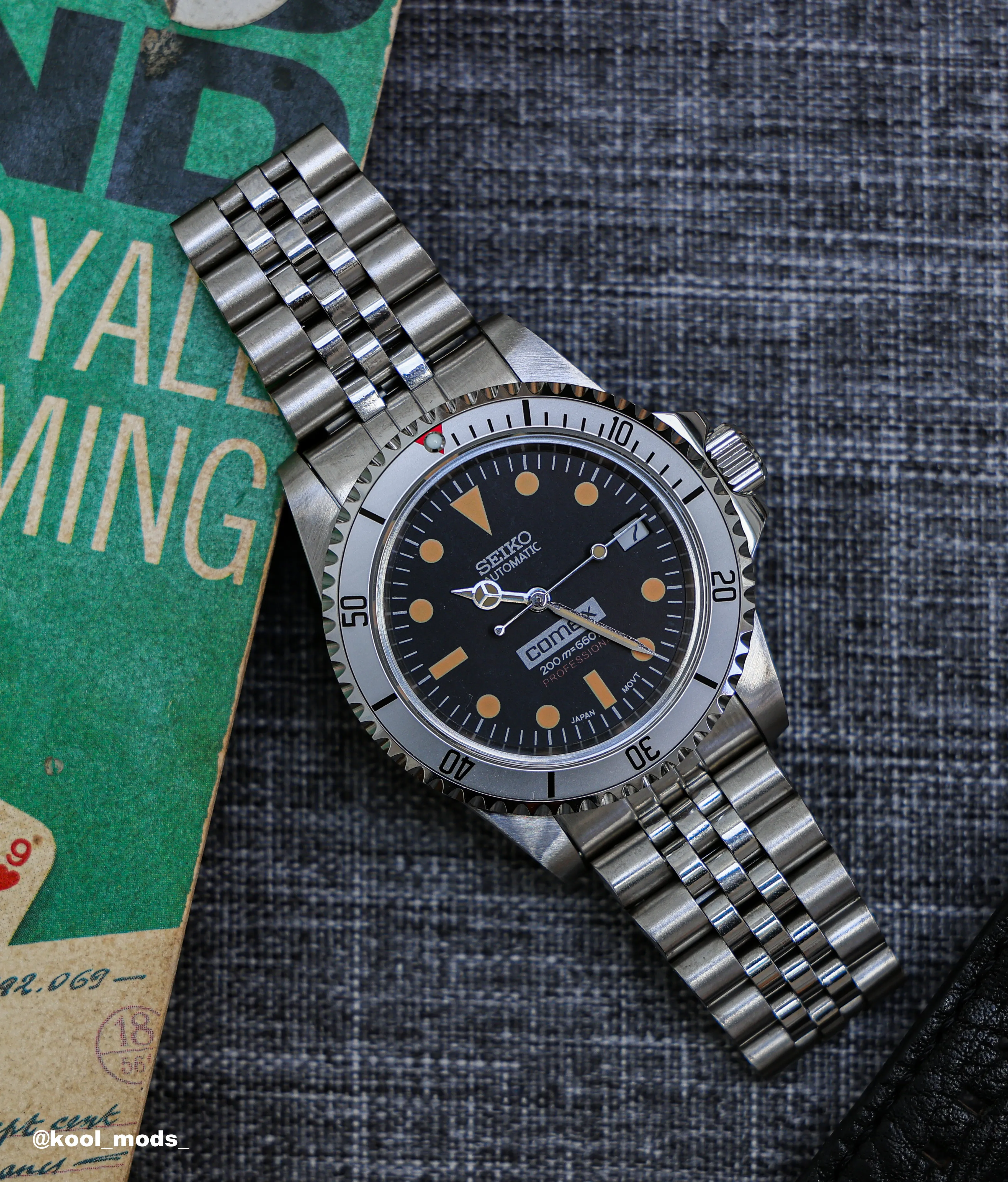 'Comex' Submariner -39MM Custom Mod Watch