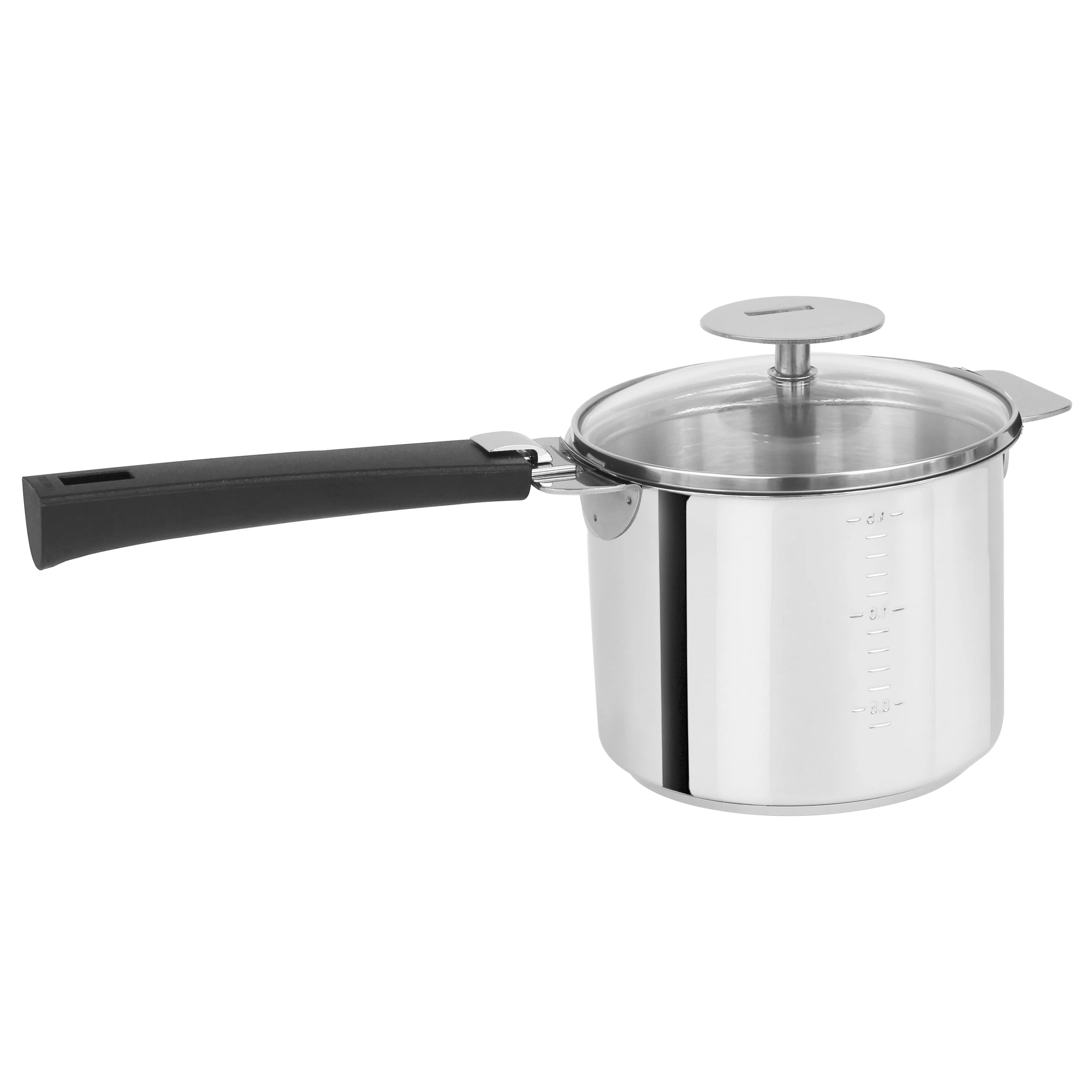 Cristel Casteline 1.5 Qt. Milkpot with Measurement Markings