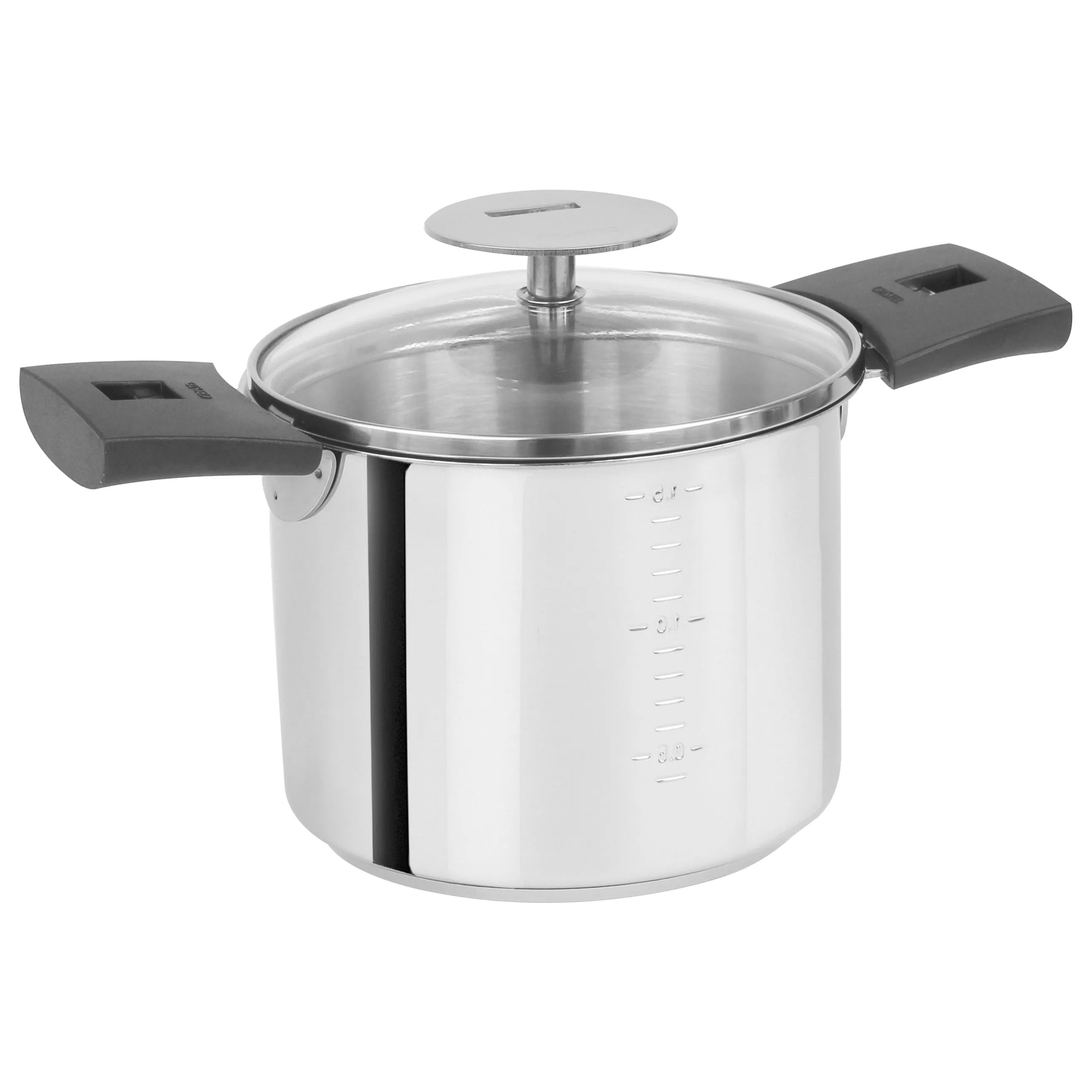 Cristel Casteline 1.5 Qt. Milkpot with Measurement Markings