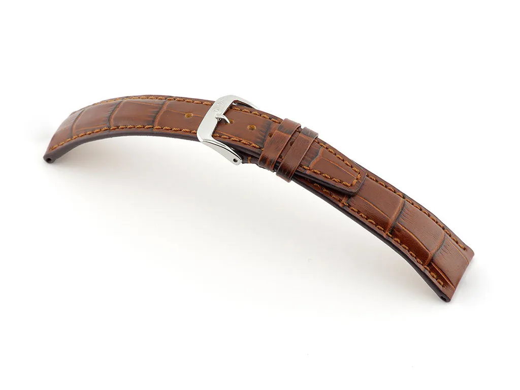 Dallas - Mahogany - Alligator Grained