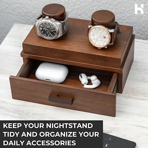 Display Your Favorite Watches with The Weekender Case for 2 Watches