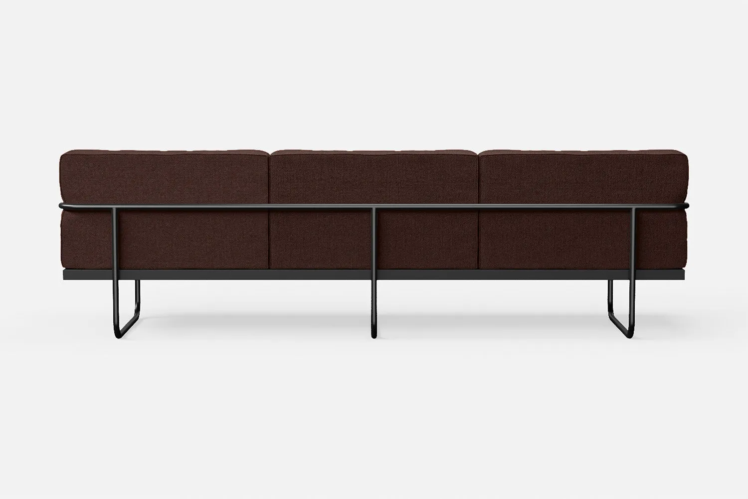 Emilia 3 Seater Sofa Coffee Brown Linen Fabric