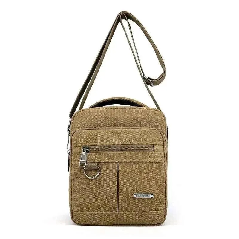 Fashion Mens Canvas POUCH - Stylish & Durable Bag for Men - MSB002