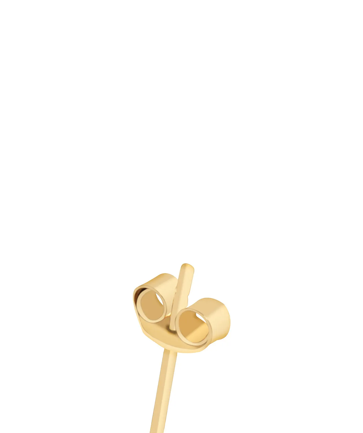 Gift Packaged 'Edith' 9ct Gold Heart Earrings