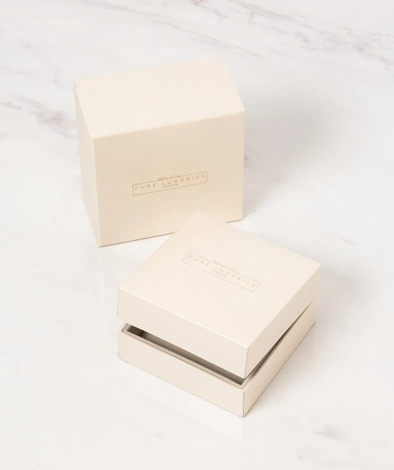 Gift Packaged 'Ember' 18ct Rose Gold Plated Sterling Silver Drop Earrings