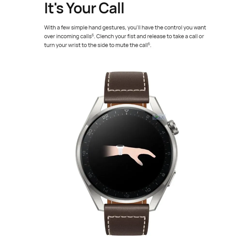 Huawei Watch 3 Pro GLL-AL01 (48mm - GPS) Titanium Gray Case With Titanium Strap