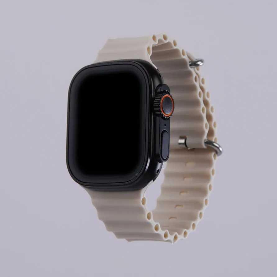 I20 Ultra Max suit Smart Watch 10 in 1 box 2.3 infinite Display with 7 straps and Airpods