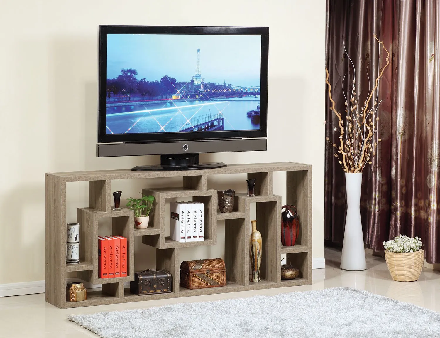 Johan Accent Shelf - Grey