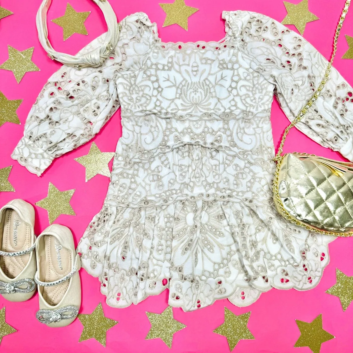 LILY EMBROIDERED DRESS