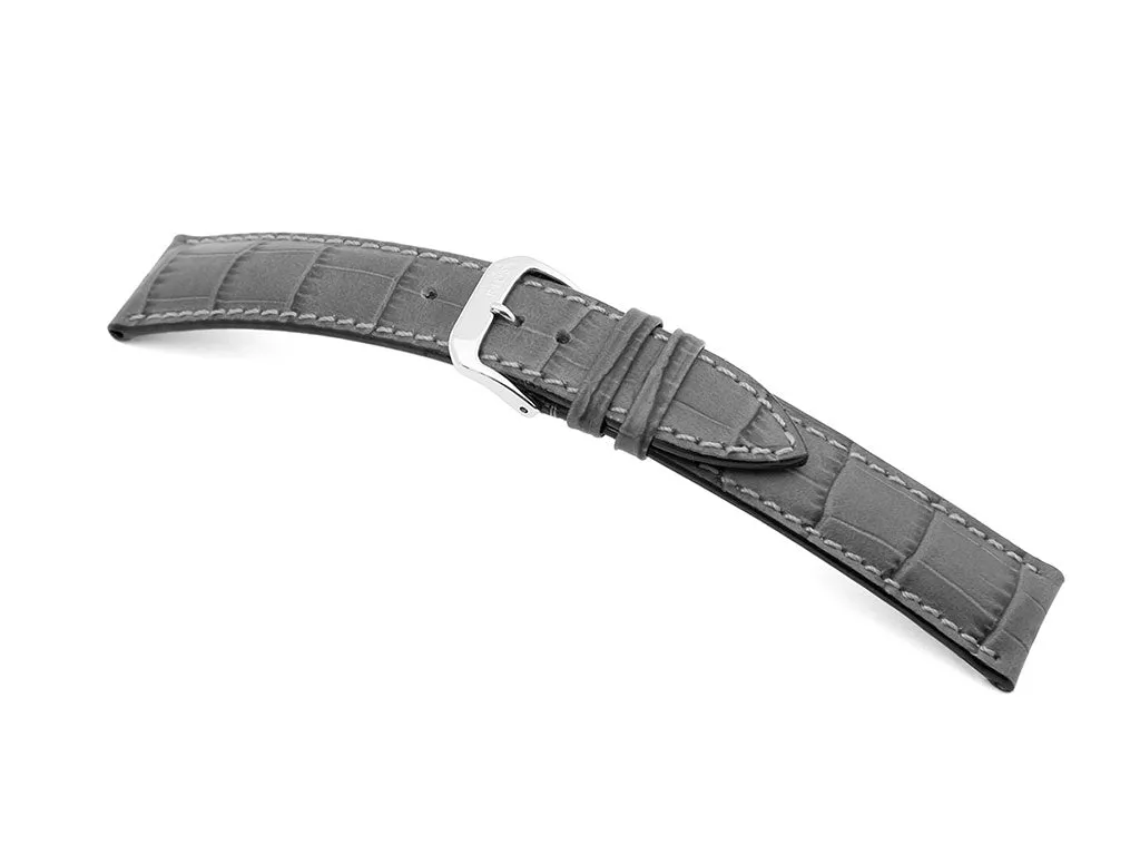 Louisiana - Stone Grey - Alligator Grained