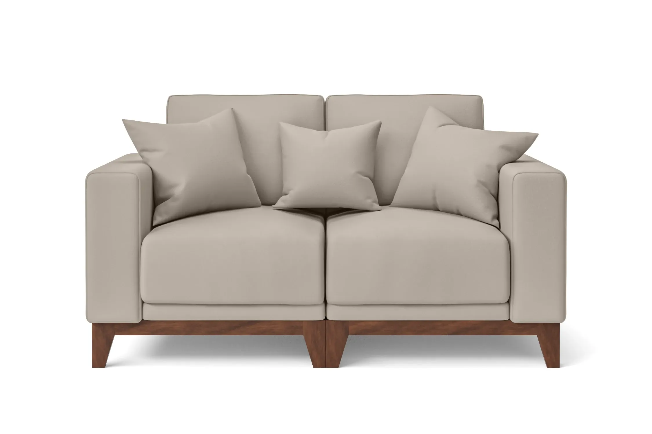 Lucca 2 Seater Sofa Sand Leather