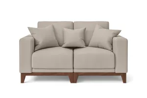 Lucca 2 Seater Sofa Sand Leather