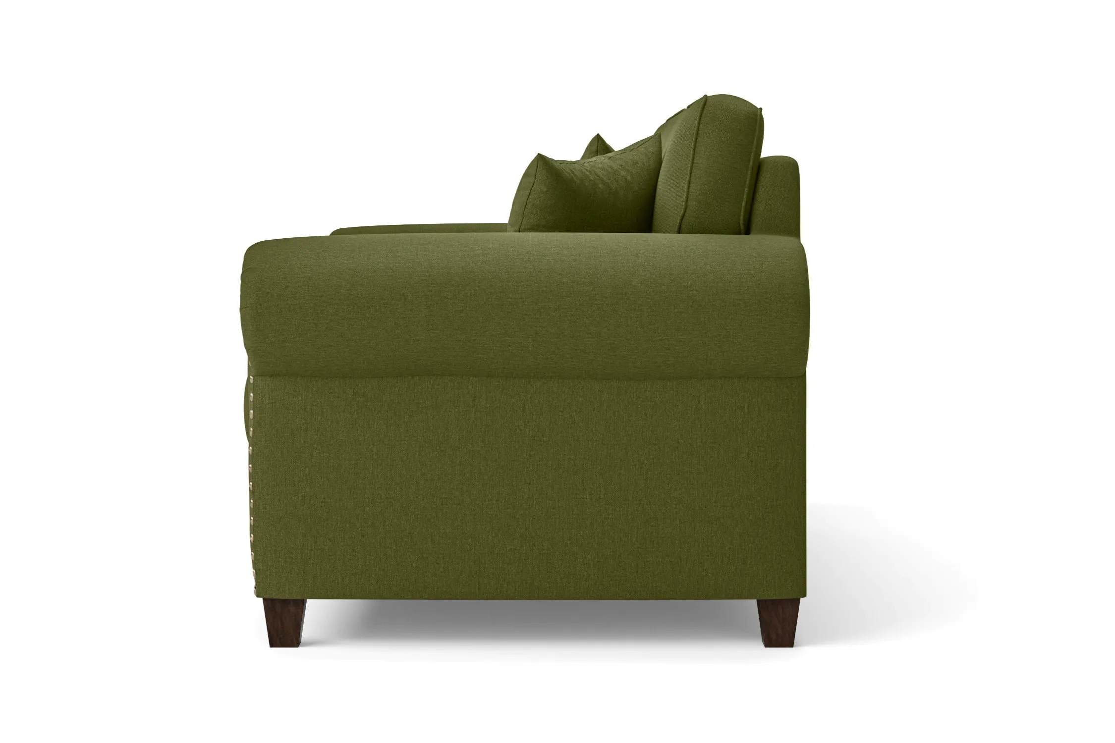 Marano 3 Seater Sofa Olive Linen Fabric