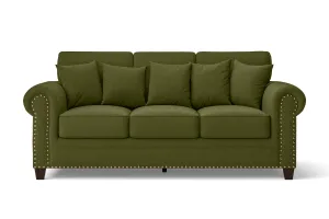 Marano 3 Seater Sofa Olive Linen Fabric