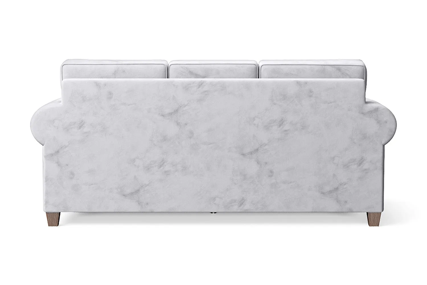Marano 3 Seater Sofa Silver Velvet