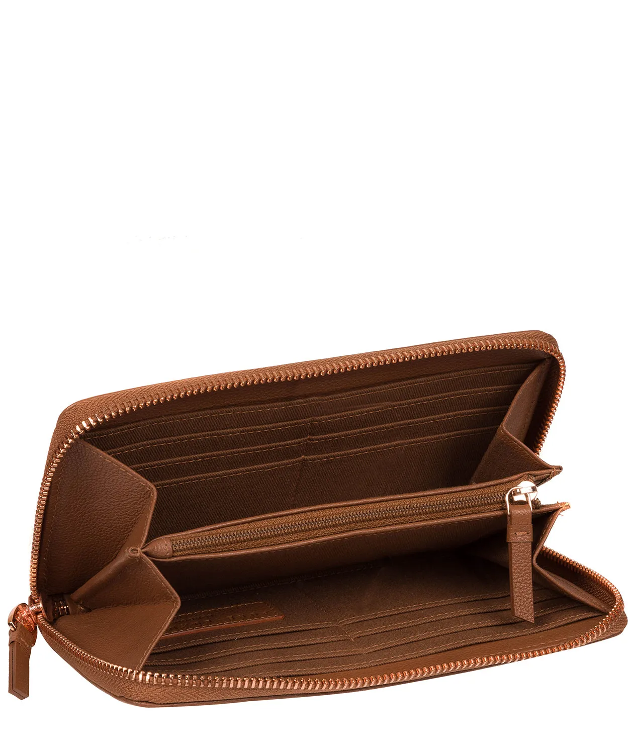 'Nardini' Tan Leather Purse