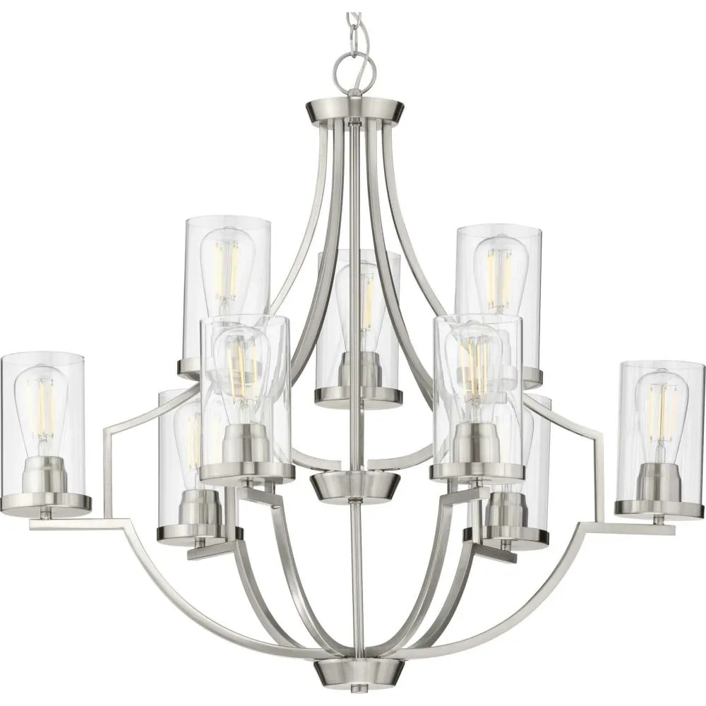 P400198-009 9-60W MED Chandelier