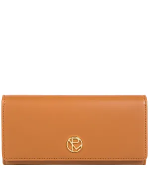 'Paris' Saddle Tan Leather Purse