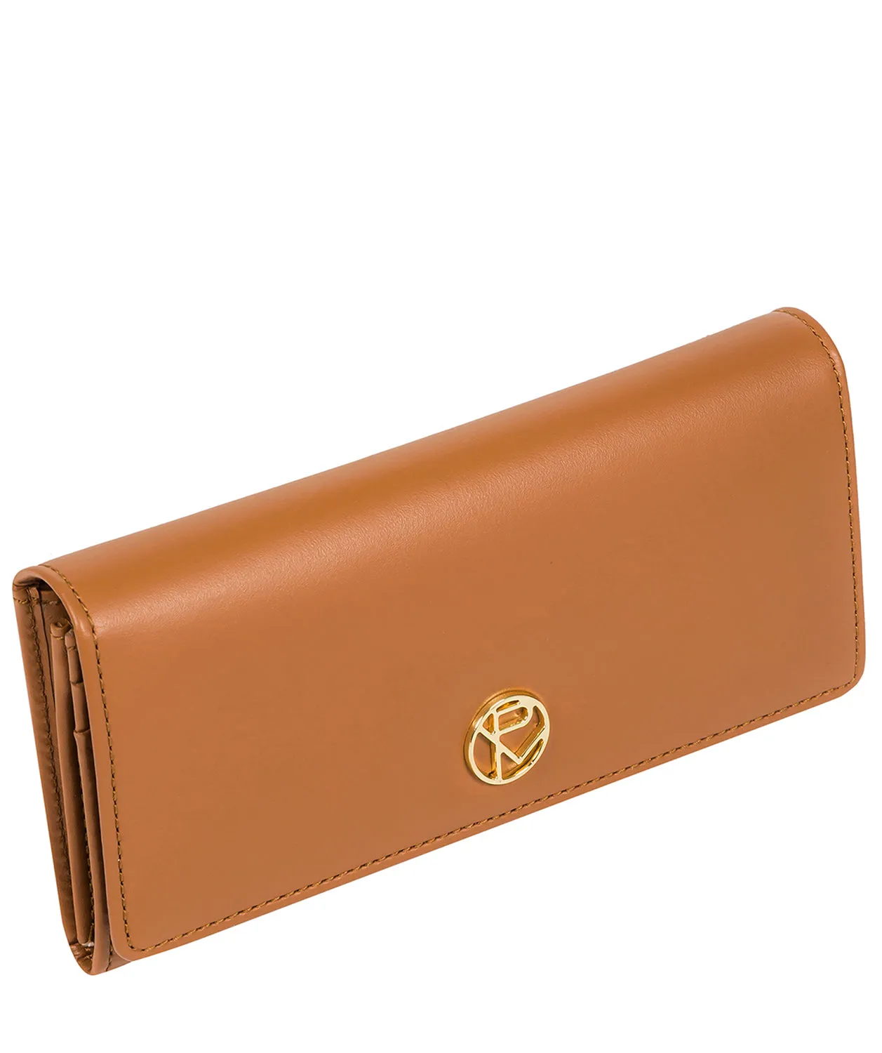 'Paris' Saddle Tan Leather Purse