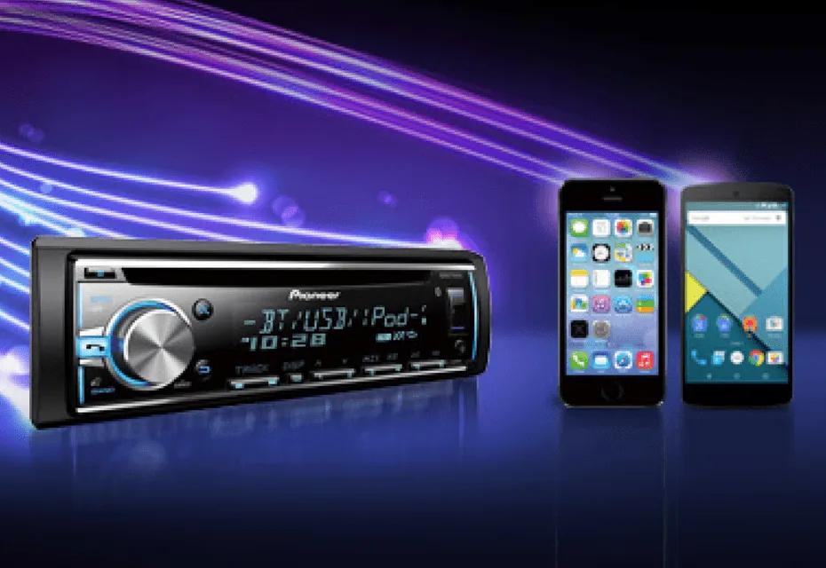 Pioneer SPH-10BT Digital Media Receiver With Cradle for Smartphone, Pioneer Smart Sync with Alexa