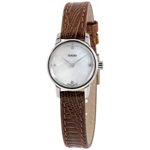 Rado Coupole Classic White Mother of Pearl Dial Ladies Watch R22890905
