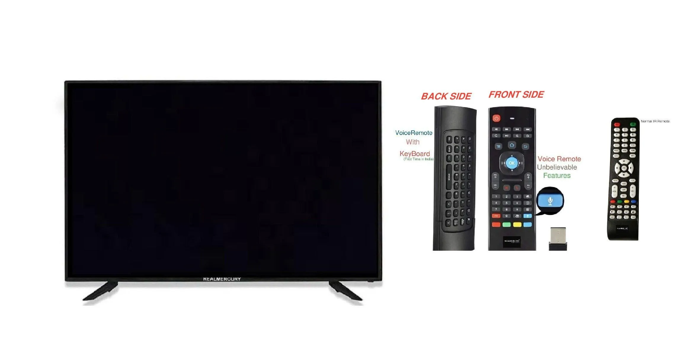 REAL MERCURY 32 Inch 4K Ultra Full HD Android 11 B34