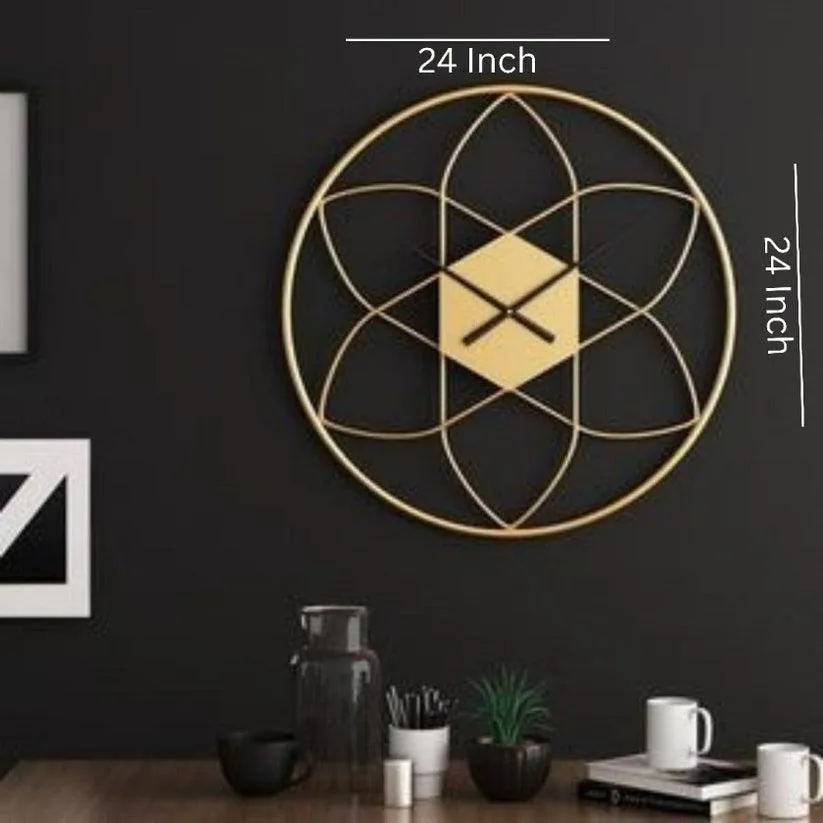 RING ROUND WALL CLOCK