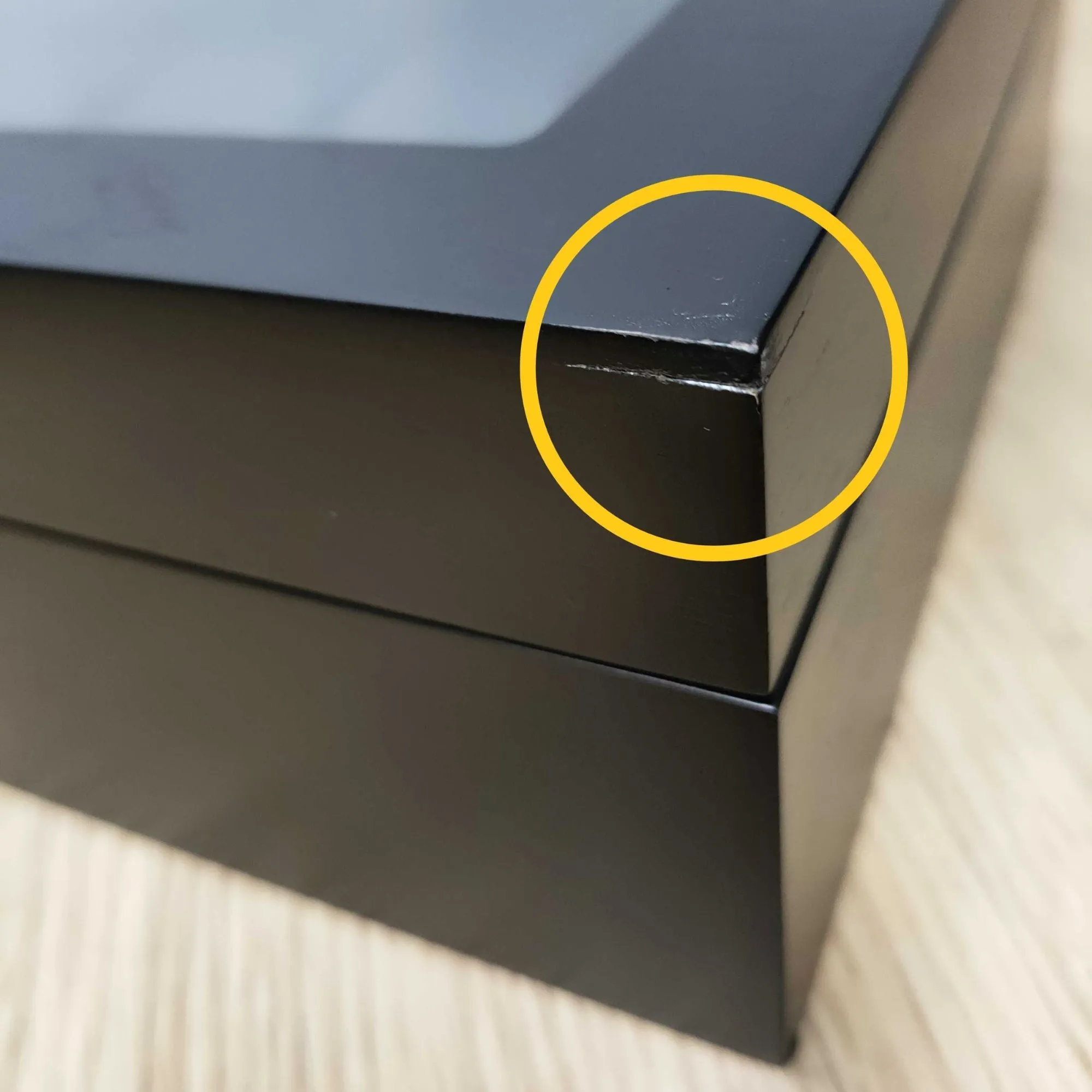 Seconds - 10 Slots Black Wooden Watch Box