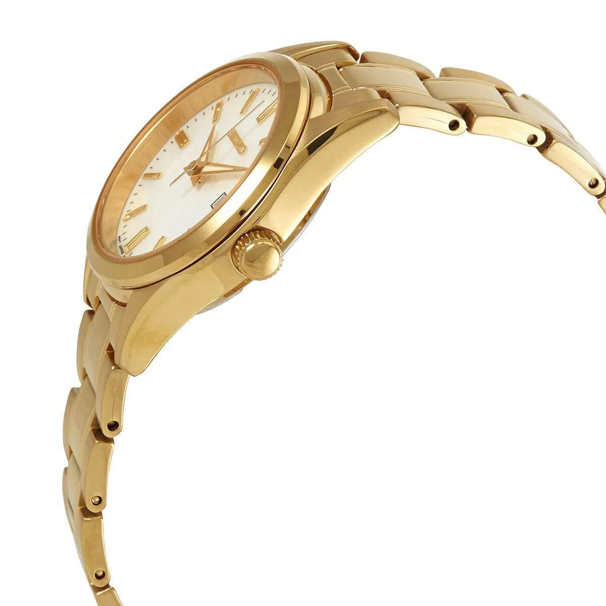Seiko Neo Classic Quartz Silver Dial Ladies Watch SUR632P1