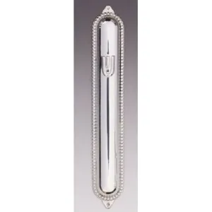 Shiny Mezuza- Sterling Silver