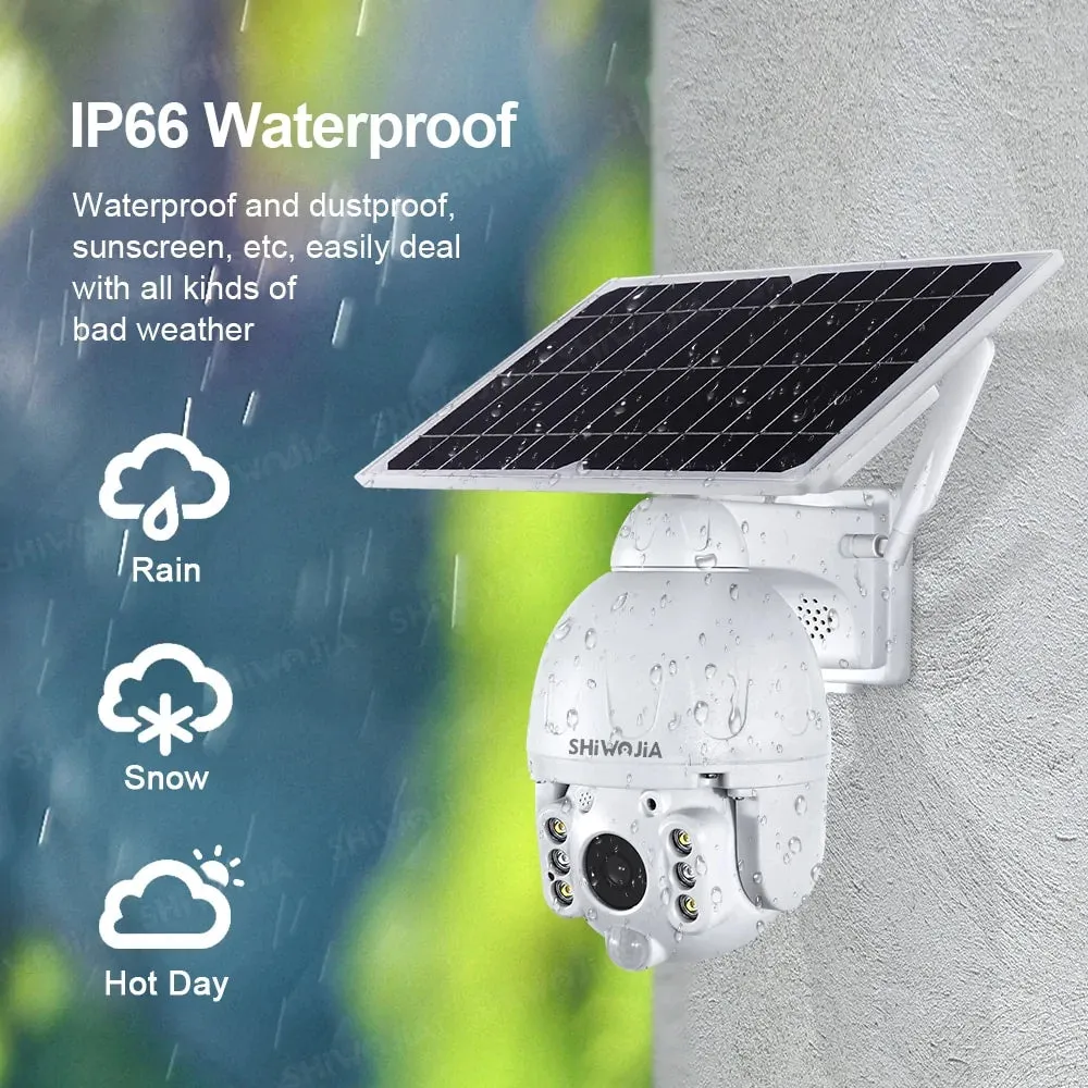Solar Panel Camera Wifi Version
