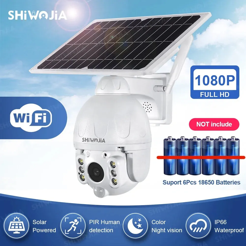 Solar Panel Camera Wifi Version