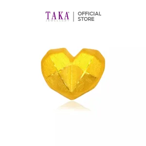 TAKA Jewellery 999 Pure Gold Charm Heart