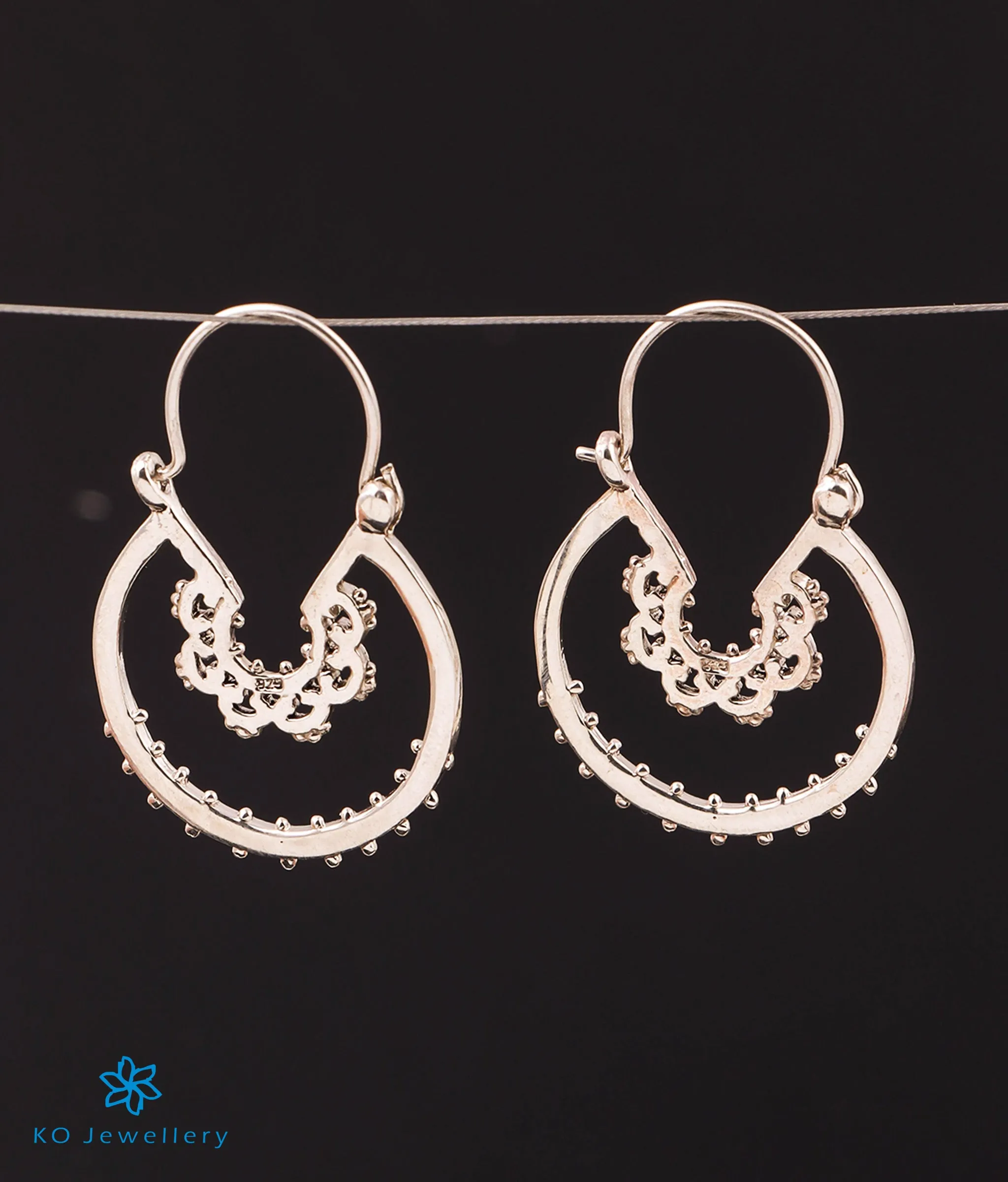 The Ivanka Silver Hoops