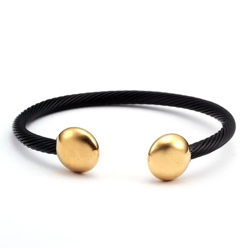 Thomas Stainless Steel Cuff Bracelet