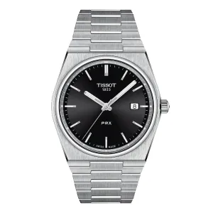 Tissot PRX 40mm Black Dial Quartz Men's Watch